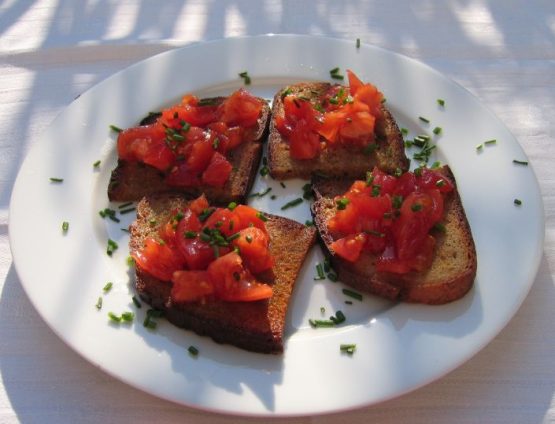 Bruschetta auf klassische Art
