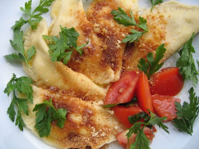 Piroggen (Pierogi) mit Weißkäsefüllung sind sehr lecker und auch ein gutes gericht für den Sommer.