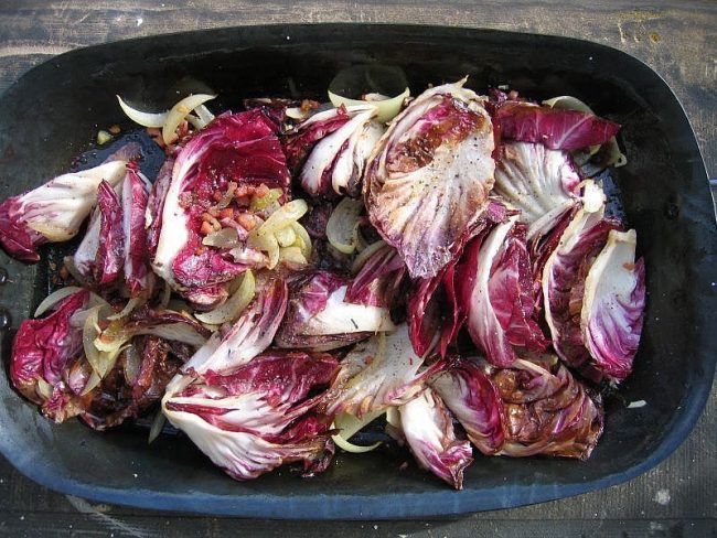Radicchio rosso gebraten Radicchio rosso gebraten