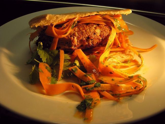 Schweinefleisch – Köfte essen im Orient