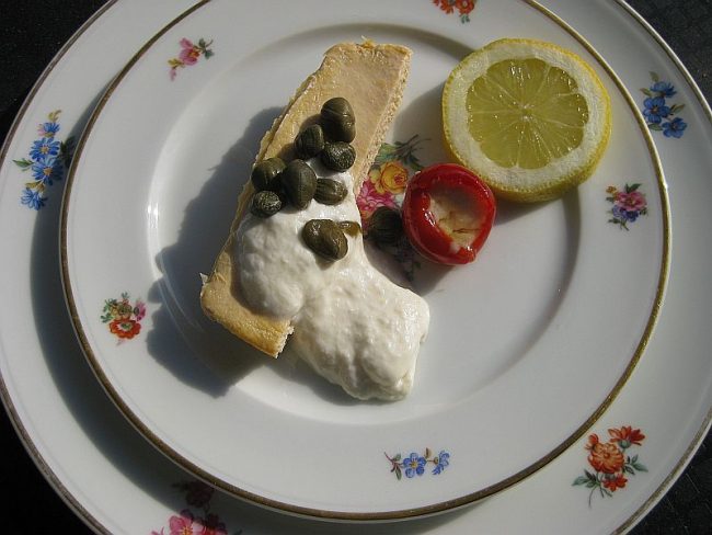 Einfacher Lachsauflauf mit Buttermilch