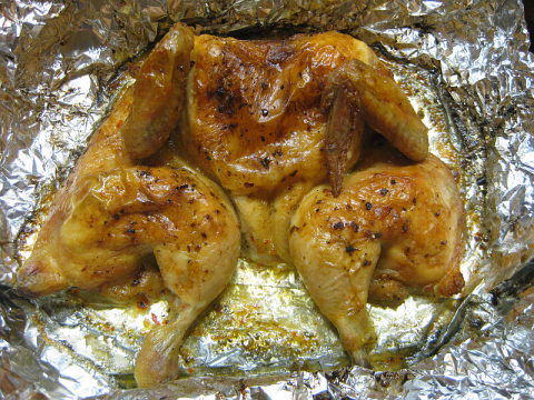 Mariniertes Teufelshähnchen aus der Toskana