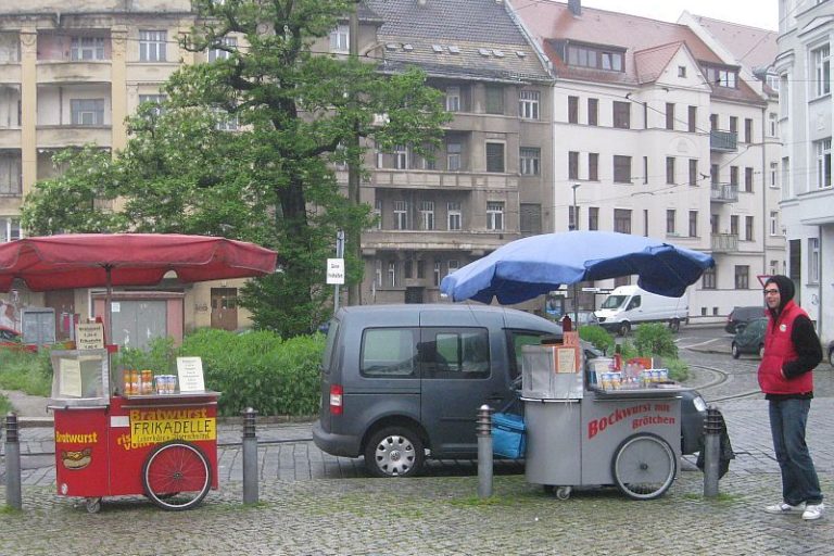 Die Wurst, die Arbeit und das Amt.