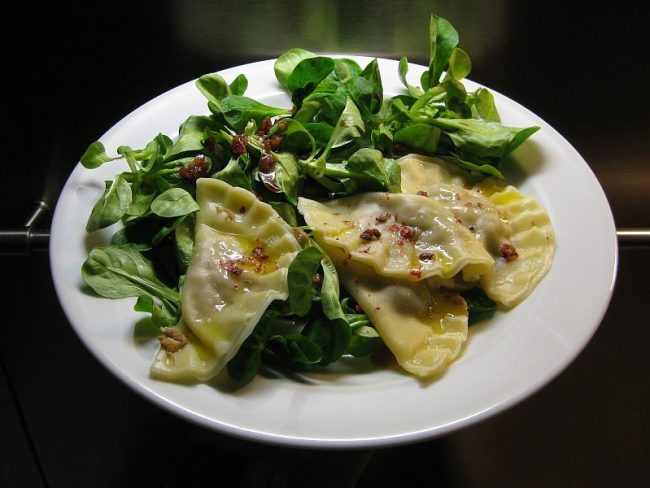 Ravioli – Maultaschen mit Hirschfüllung
