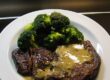 American Beef – Nacken Steak mit knall grünem Brokkoli