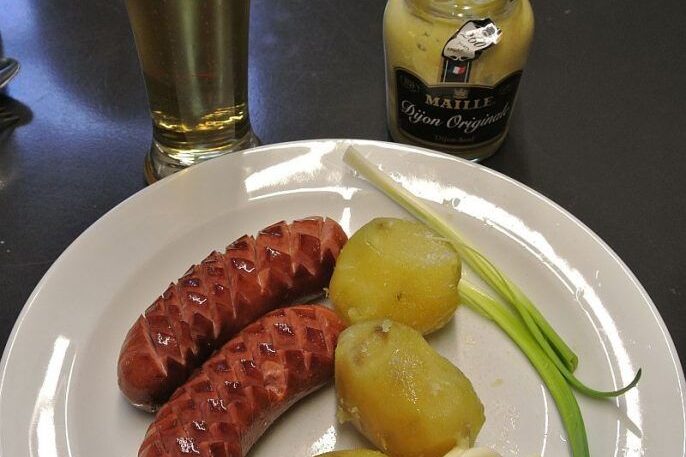 Döbelner Bockwurst mit falschem Senf
