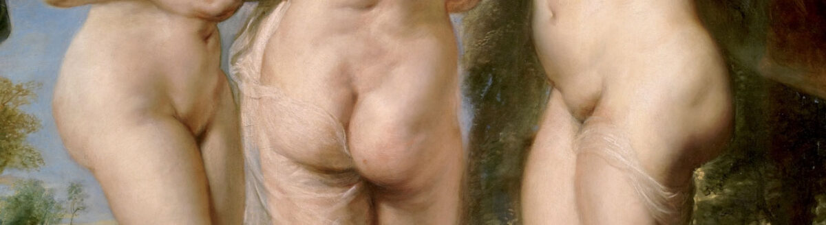 Peter Paul Rubens Die drei Grazien mit dem Problem Schamhaar in der Kunst.