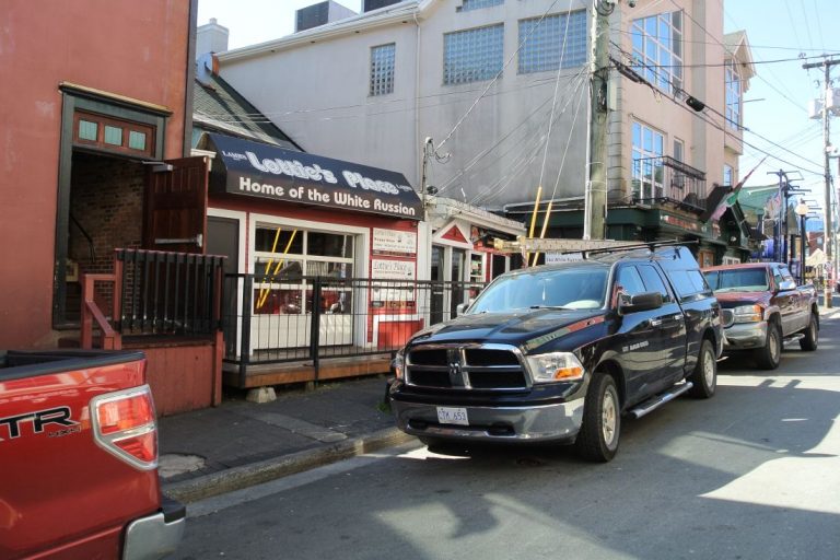 St. John`s, Neufundland-Kanada ist eine angenehme Stadt.