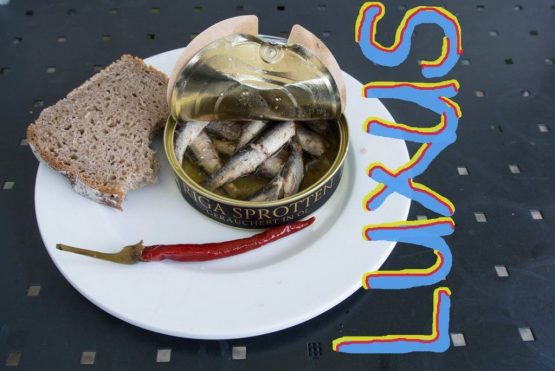 Sprotten aus Riga zum Frühstück