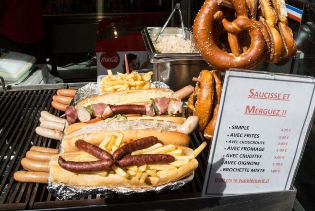 Das Elsass und seine Wurst ist ein großes Thema und berühmt.