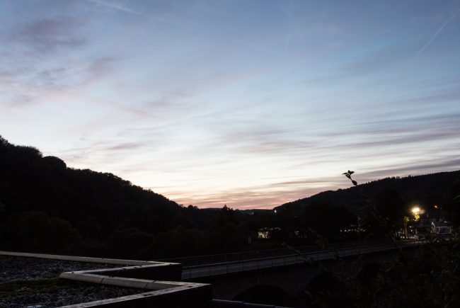 Au - Sieg -als Knotenpunkt und das Hotel dazu sind schon eine Übernachtung wert.