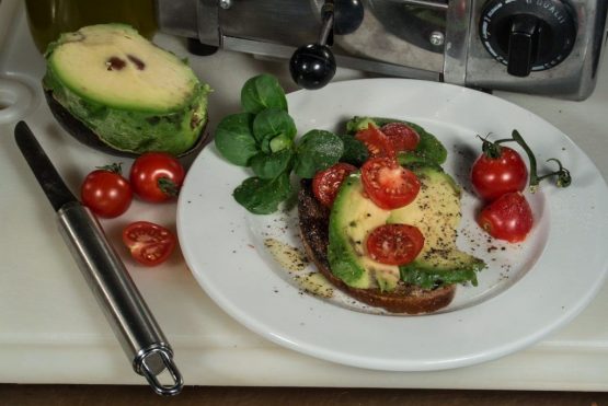 Ein veganes Frühstück ohne Wurst