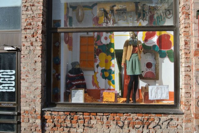 Hippies auf der Karl Liebknecht Straße