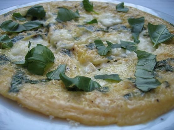 Omelett mit Mozzarella