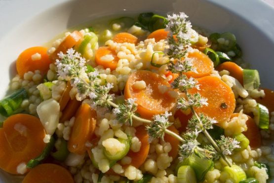 Karotten - Minestrone Karotten - Eintopf ist eine Art des italienisch Eintopfs.