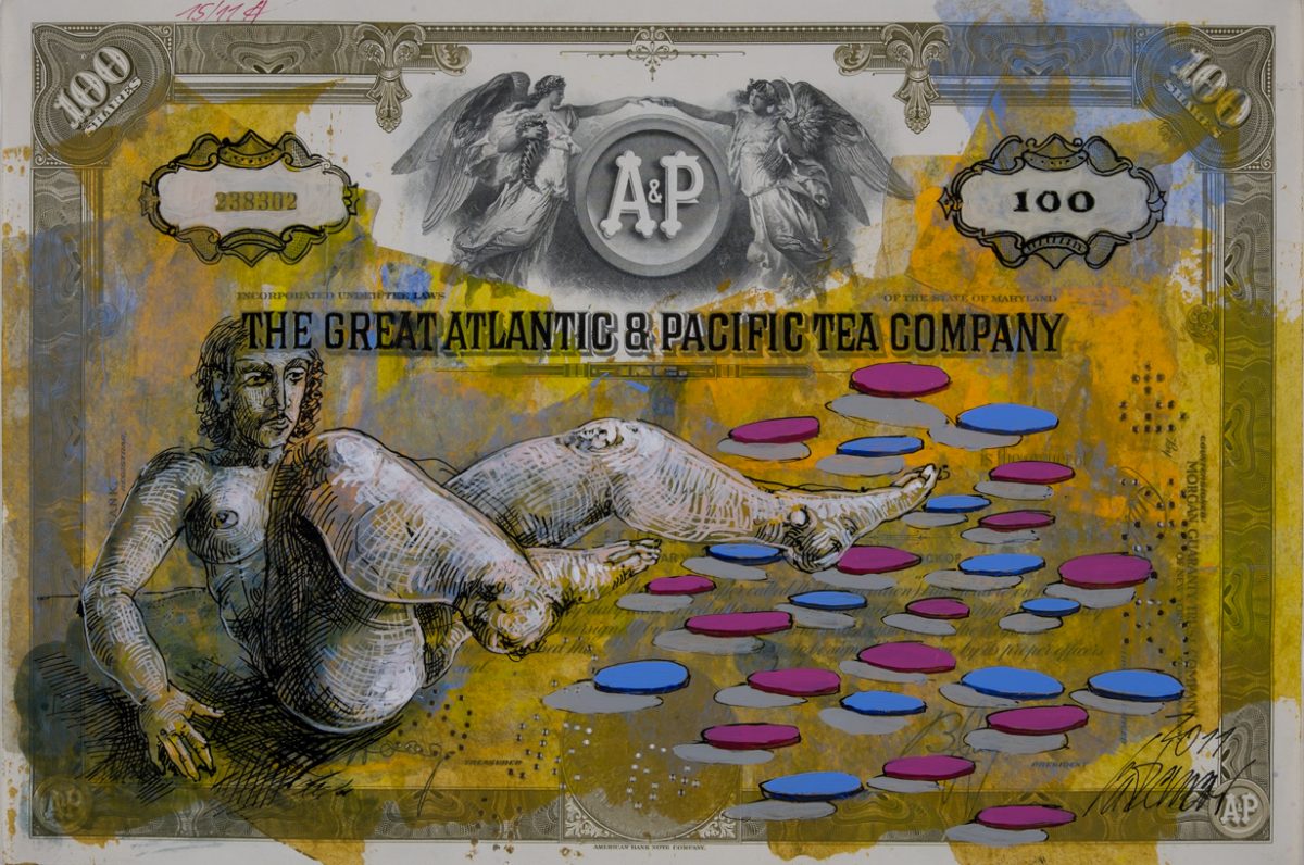 The Great Atlantic 2011 Mischtechnik auf Aktie 20,3 x 30,6 cm