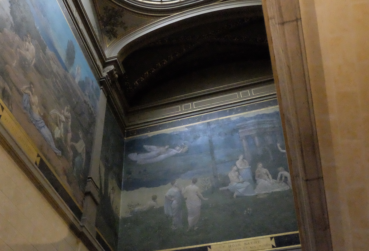 Treppenaufgang im Musée des Beaux-Arts de Lyon