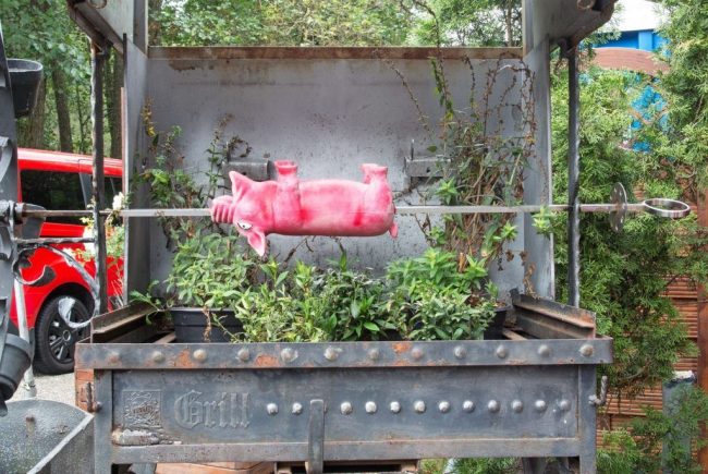 Imbissbude Fischweier ist mäßig