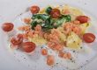 Atlantic Shrimps mit Pak Choi und Nudeln ist sehr gesund. Pak Choi hat wertvolle pflanzliche Ihnaltsstoffe und die Shrimps gutes Eiweiß.