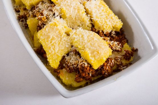 Polenta-Auflauf-mit-Hackfleisch Polenta-Auflauf mit Hackfleisch