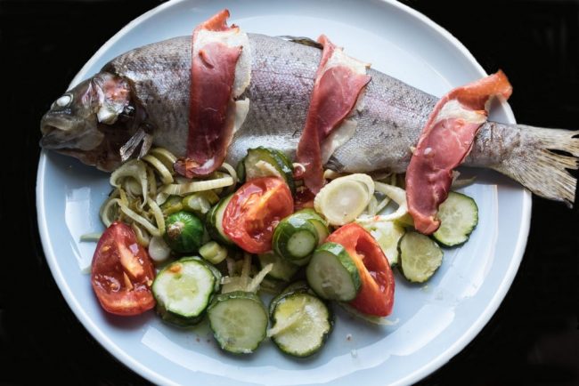 Forelle einfach zubereitet