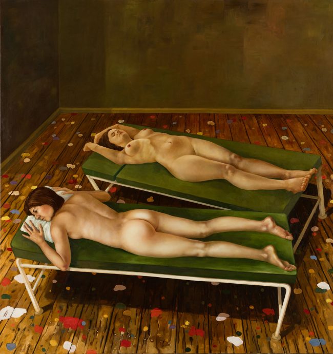 Studio 2008 Öl auf Leinwand 190 x 180 cm