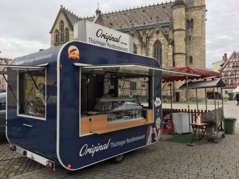 Die Meininger, Thüringer Bratwurstkultur ist durch die aktuelle politische Entwicklung gefärdet. Wer will denn eine braune Wurst essen. Das ist Scheiße!