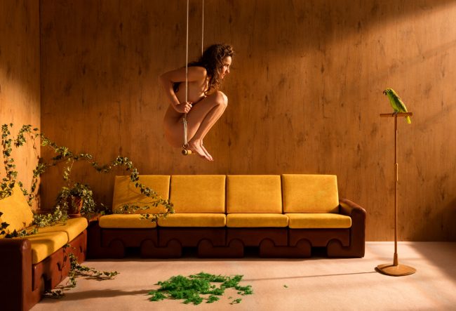 Die Fotografie von Horst Kistner mit dem Titel Affinty gehört zur Triologie Verzauberung aus dem Jahr 2022