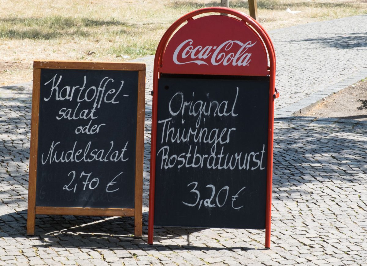 Die billigste Bratwurst in Leipzig gibt es nicht in der Innenstadt.