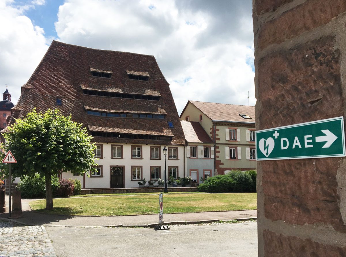 Das Salzhaus in Weißenburg ist ein begehrtes Touristenmotiv und tausendfach fotografiert.