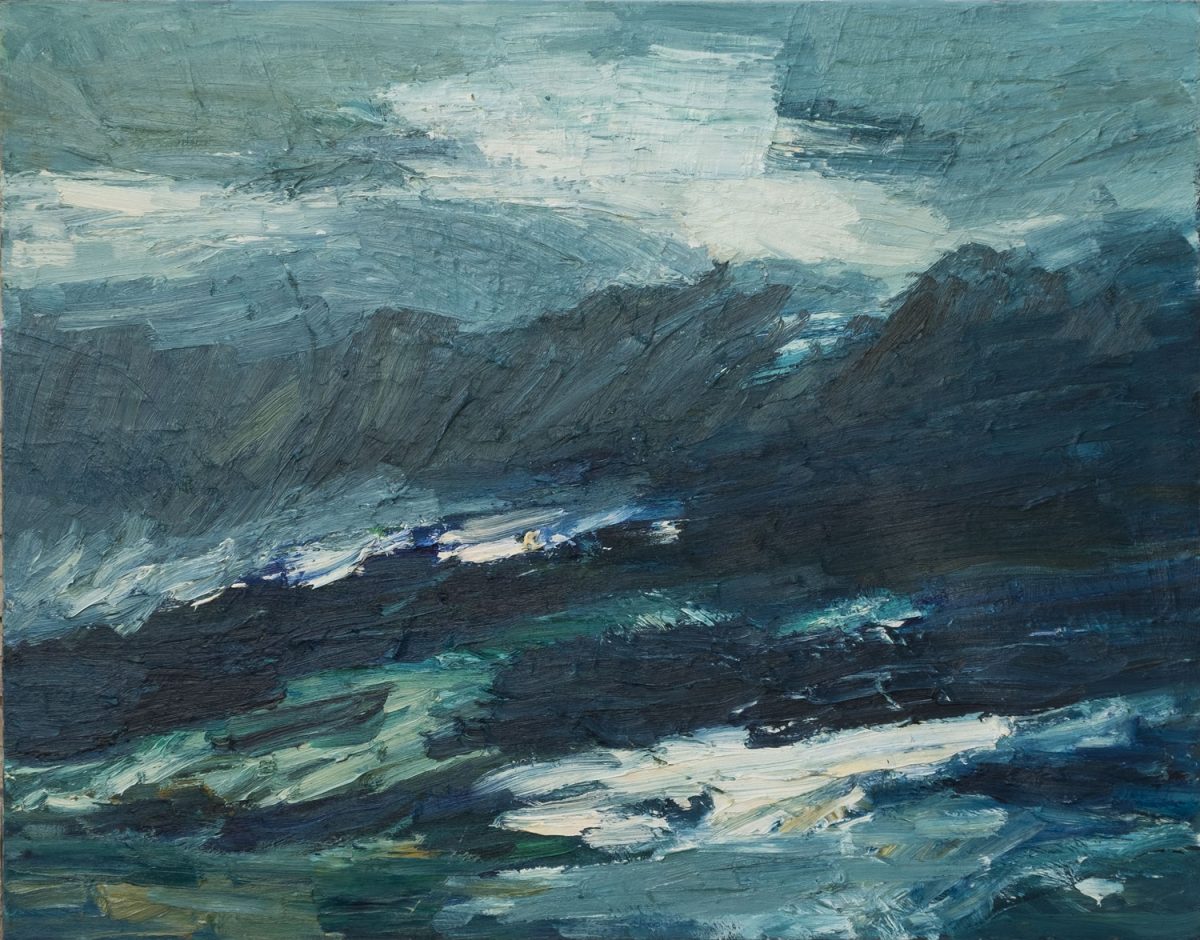Das Meer als Motiv der Malerei ist aus der Malerei von Torsten Ueschner nicht wegzudenken