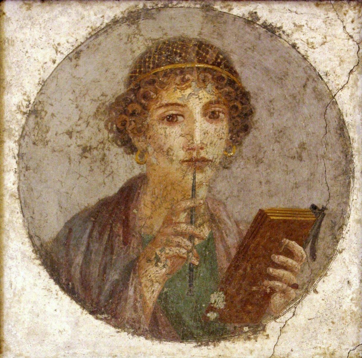 Ein Porträt aus Pompeji