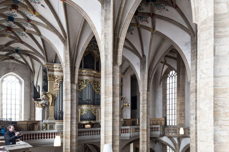 Die Silbermannorgel im Dom zu Freiberg soll zu ihrer Zeit das größte Instrument der Welt gewesen sein