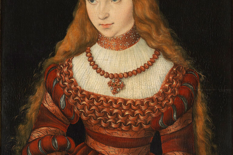 Lucas Cranach d.Ä. Sybille von Kleve als Braut wird auch als Cranachs deutsche Mona Lisa bezeichnet. Und dies nicht ganz zu Unrecht.