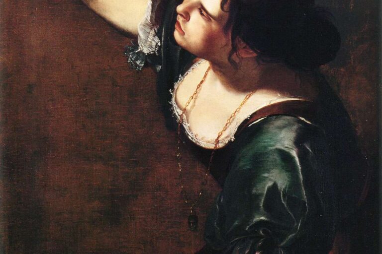 Artemisia Gentileschi ist ein Archetypus des Themas "Künstlerinnen eignen sich ihr Selbstbild an" und sollte von der Kunstwissenschaft stärker gewürdigt werden denn auch sie stellt sich als selbstbewusste Malerin dar.
