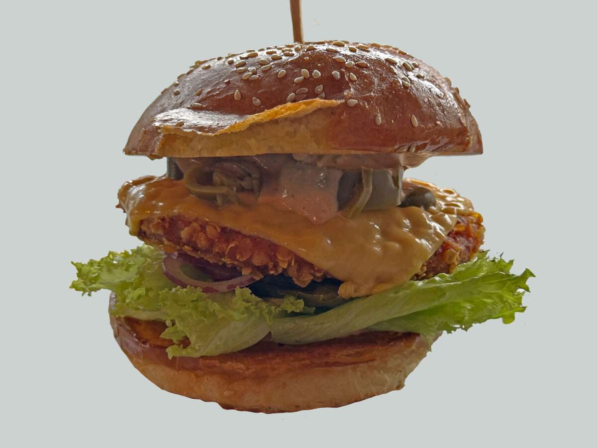Saftiger Burger fenomen Burger Chicken in Bad Laasphe