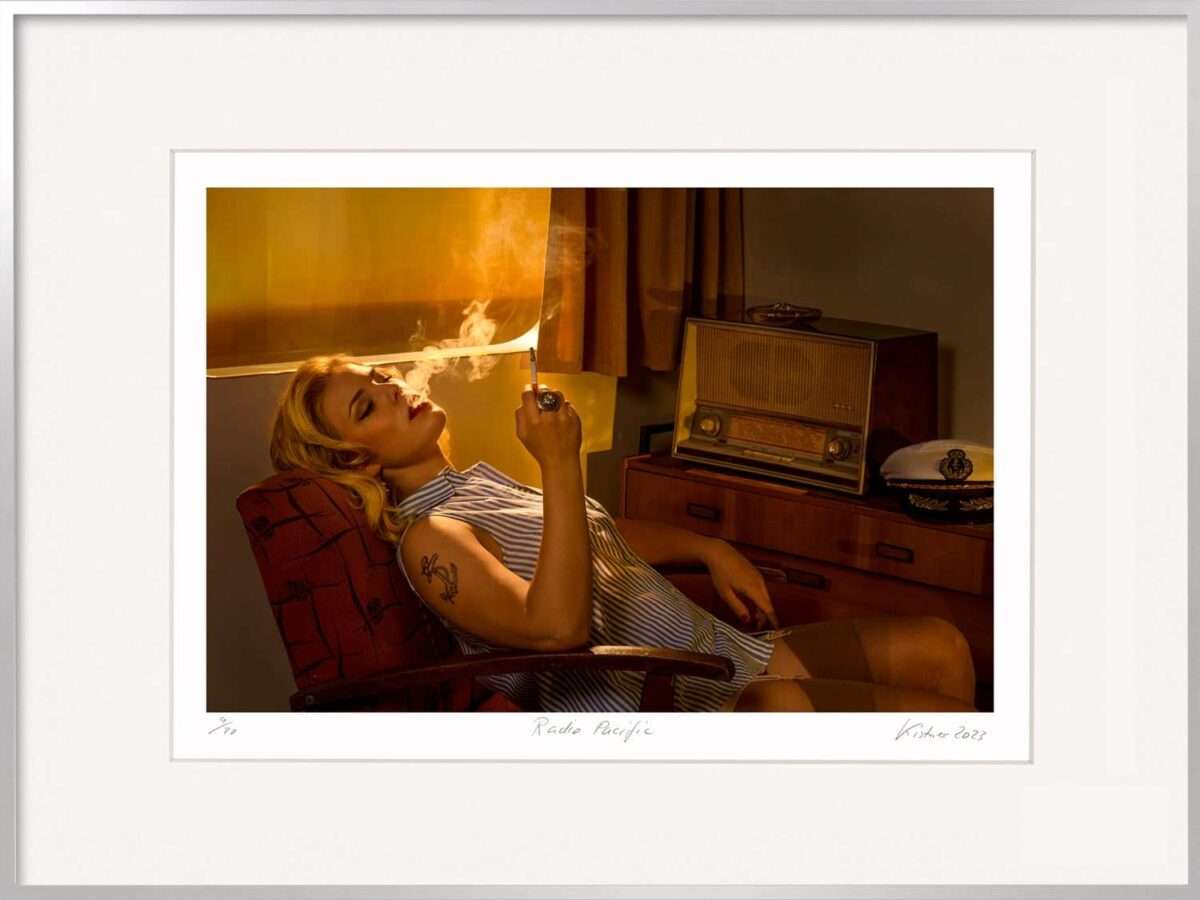 Horst-Kistner-Radio-Pacific-Fotografie-60-x-80-cm-Alu-Rahmen